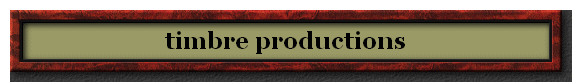 timbre productions timbre productions